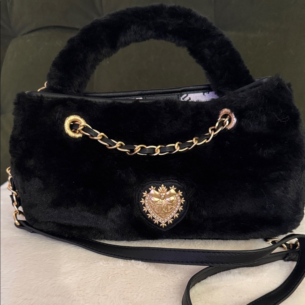 JUICY COUTURE FURRY PURSE BRAND NEW
